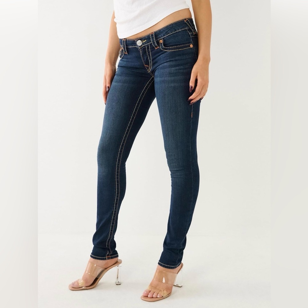 True Religion Stella Low Rise Skinny Jeans